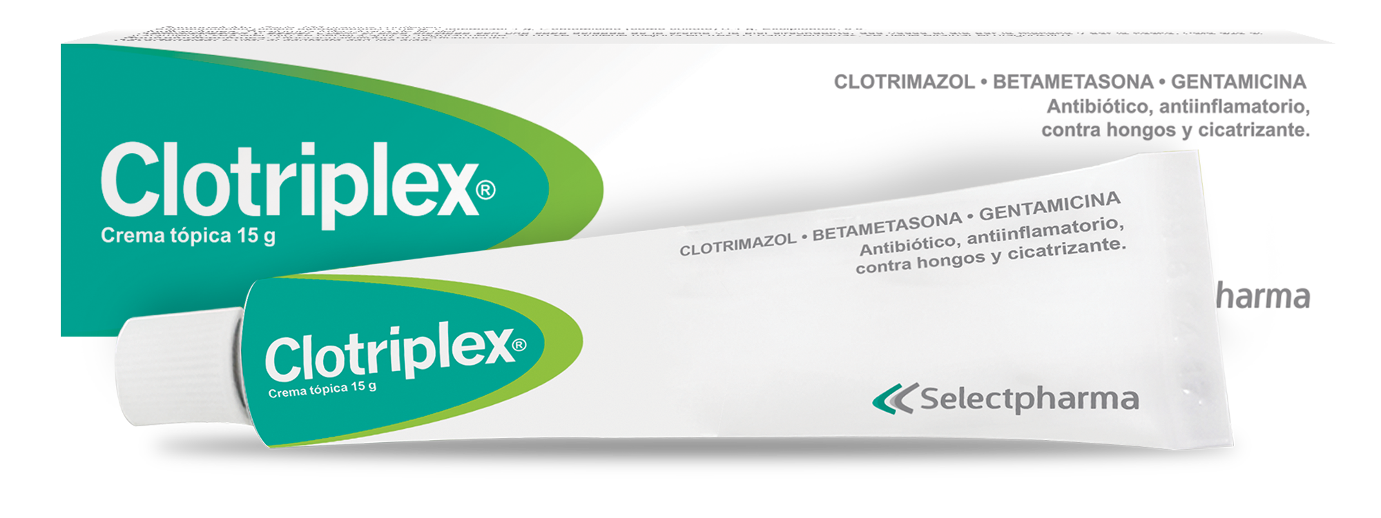 Crema tópica - Tubo 15 g clotriplex pomada tubo