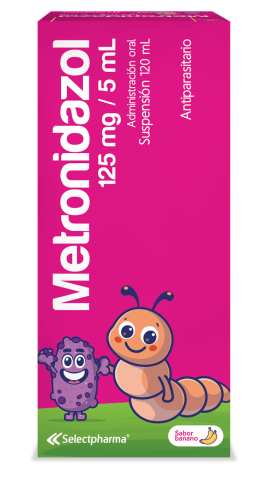 metronidazol - Frasco 120 mL