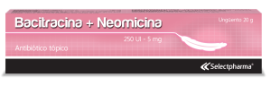 bacitrina + neomicina