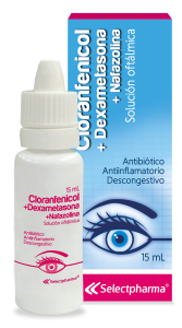 cloranfenicol + dexametasona + nafazolina