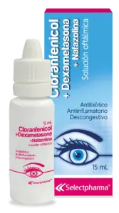 cloranfenicol + dexametasona + nafazolina