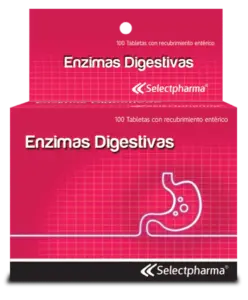 selectpharma enzimas digestivas tabletas
