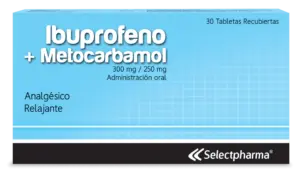 ibuprofeno + metocarbamol