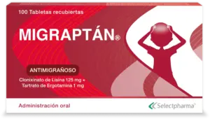 migraptán® clonixinato de lisina 125 mg + tartrato de ergotamina 1 mg