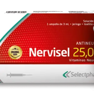 selectpharma nervisel caja 25000 kit blister